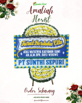 Papan Bunga Duka di Hamdan