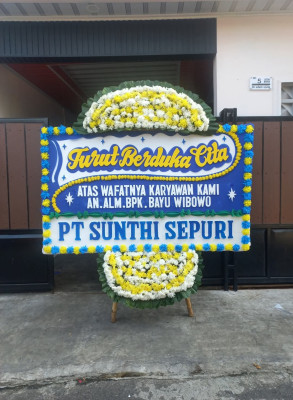 Papan Bunga Duka di Hamdan